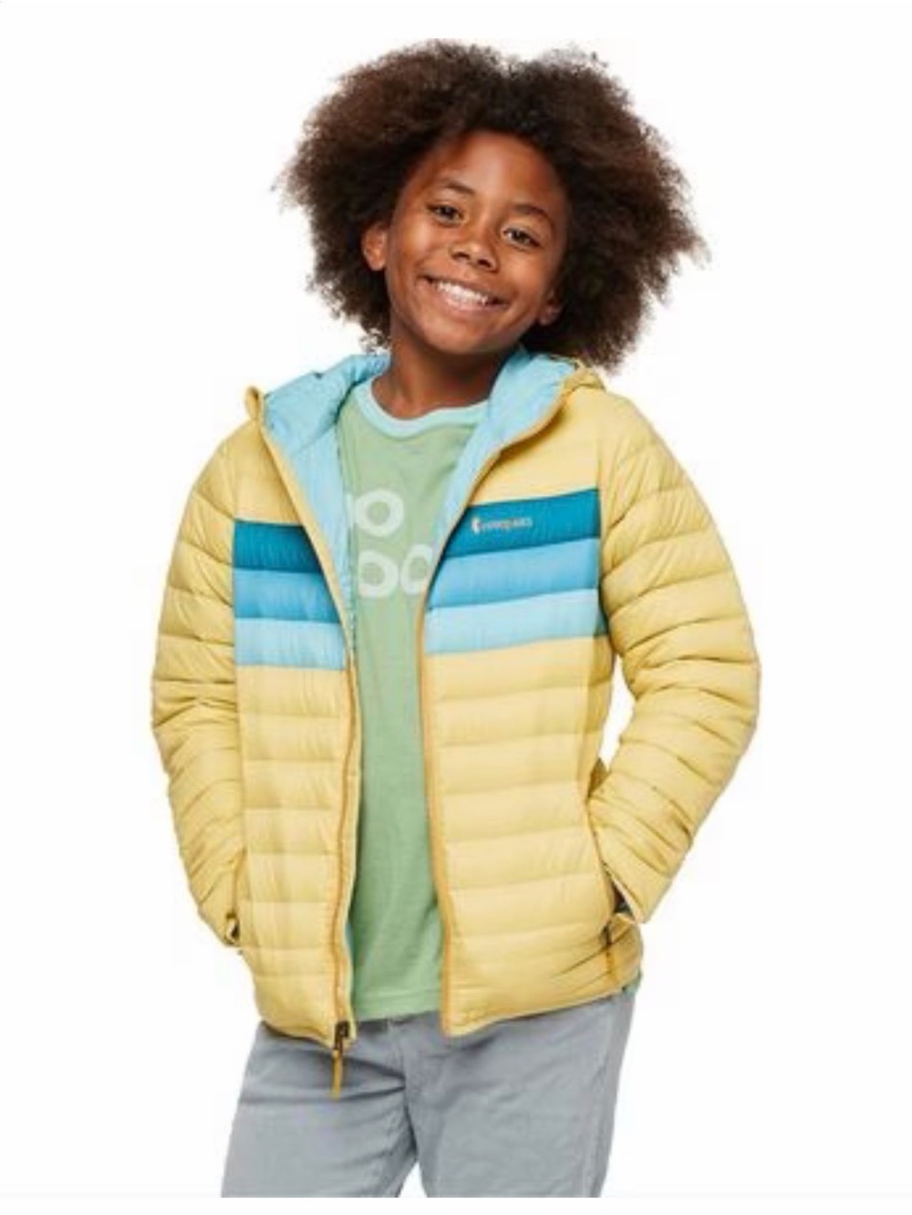 Cotopaxi Fuego Hooded Down Jacket - Kids' size Small